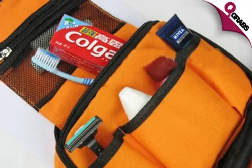 For QR49 Keep It All Zipped with an Organized Toiletry Bag - Choose from 6 Fun Colors! (QR99 Value)